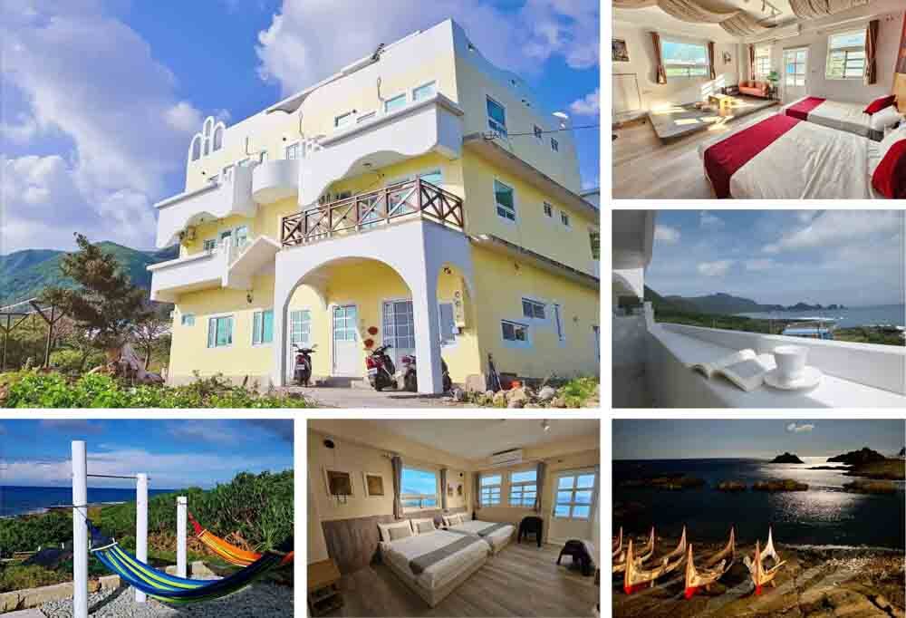 蘭嶼海的窩民宿