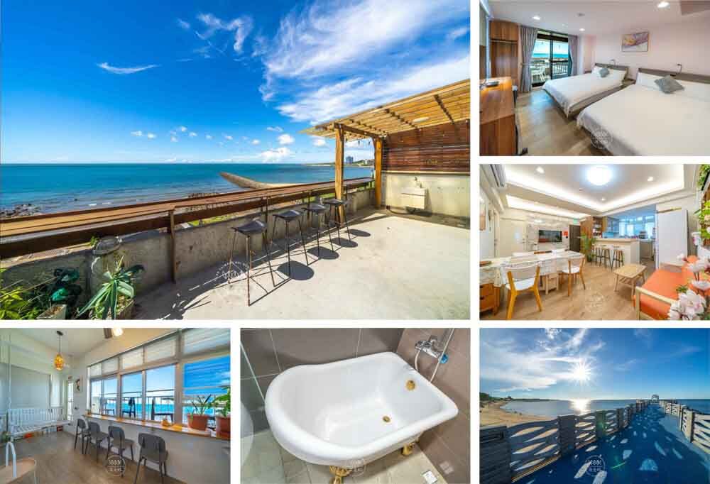 旅途中海邊民宿